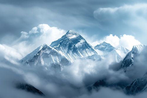 Vue sur le majestueux Everest