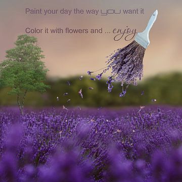 Paint your day by Carla van Zomeren