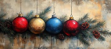 Boules de Noël | Atmosphère de Noël sur Caprices d'Art