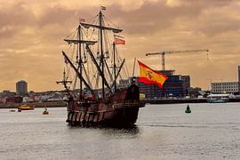 Spaans antiek nagebouwd op de sail 2025 van Arie van Vugt