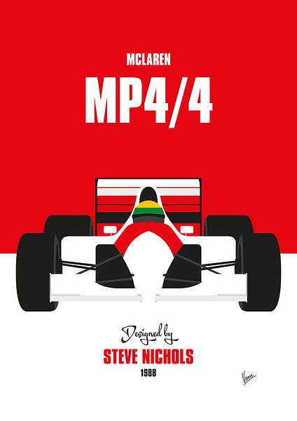 MY 1988 McLaren MP4-4 by Chungkong Art