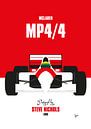 MY 1988 McLaren MP4-4 by Chungkong Art thumbnail