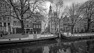 Zuiderkerk vom Kloveniersburgwal aus gesehen Amsterdam
