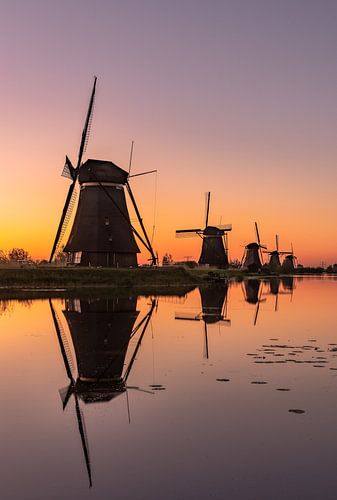 Les moulins à vent de Kinderdijk