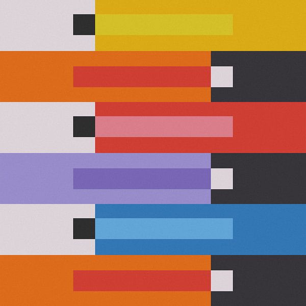 Abstrakte Komposition 746 von Angel Estevez