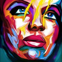 Just Face 04 Pop Art