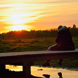 Fotografe bij zonsondergang sur David Klumperman