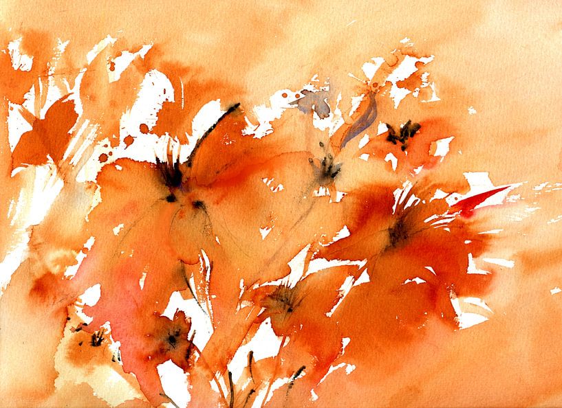 Windblumen von Claudia Gründler