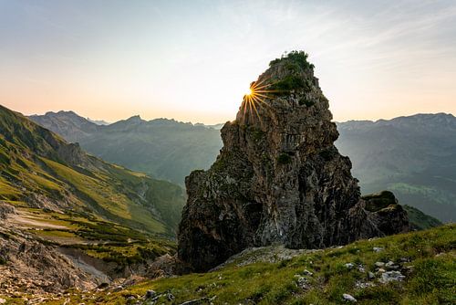 Zonne-uurtje in de Allgäu