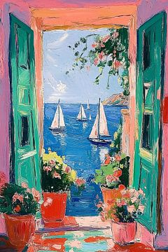 Mediterraanse Zomer no.1 van Studio BB