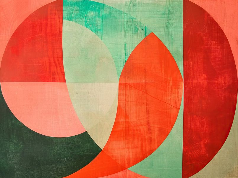 Abstract kleurrijk van Modern Collection