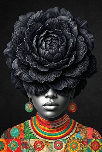 La Femme-Fleur by J.O. Han