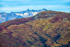 The Wildkogel in autumn dress by Christa Kramer