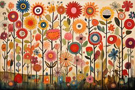 Flowers abstract by Imagine