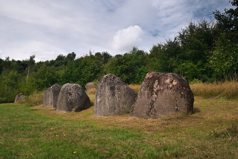 Dolmens at Lindeskov Hestehave, Ørbæk, Denmark van Jörg Hausmann