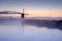 Mill at sunrise