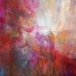 Drifting - abstracte compositie van Annette Schmucker