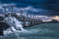 Storm at Neeltje Jans