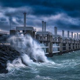 Storm a Neeltje Jans sur Sander Poppe