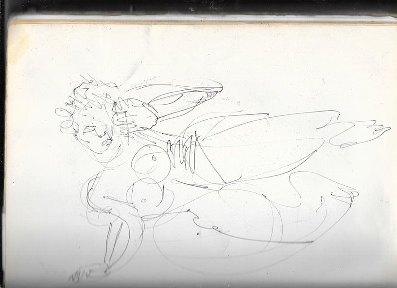 sketch woman 7 by Vincent Jacobs