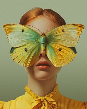 Portrait de papillon sur But First Framing