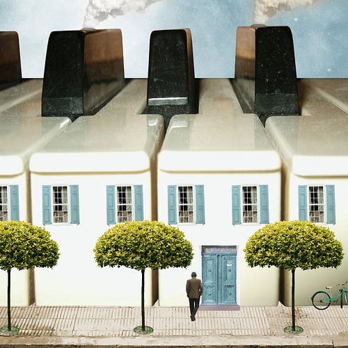 House of the pianist - H. Fischer by mimone art