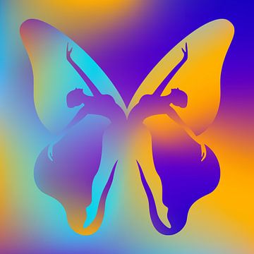 Butterfly Dance van Harry Hadders