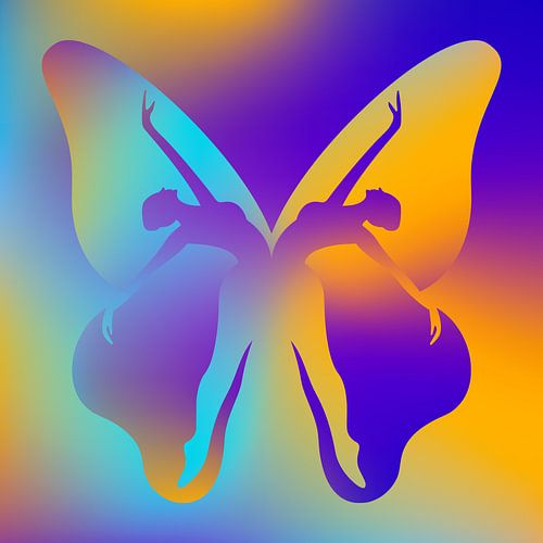 Butterfly Dance by Harry Hadders Design