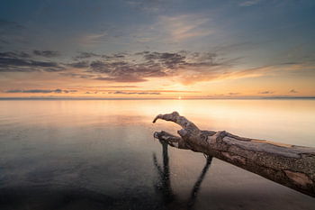 Sunrise over the Baltic Sea