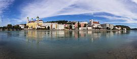 Passau- Panorama de la vieille ville sur Frank Herrmann