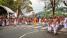 The Perahera Festival in Kandy by Roland Brack