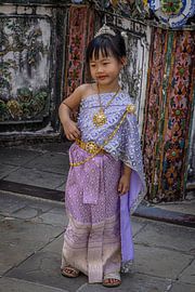 Thai traditional dress @ Bangkok, Thailand by Travel Tips and Stories