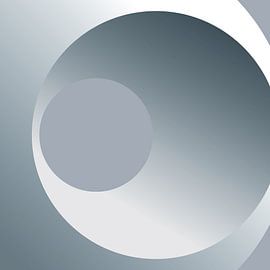 Curved Silver Shapes by Marcio Pontes