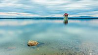 Cottage in the water