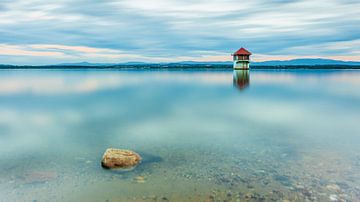 Cottage in the water