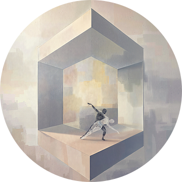 Dancing in Geometry – Minimalistisch Abstract Design