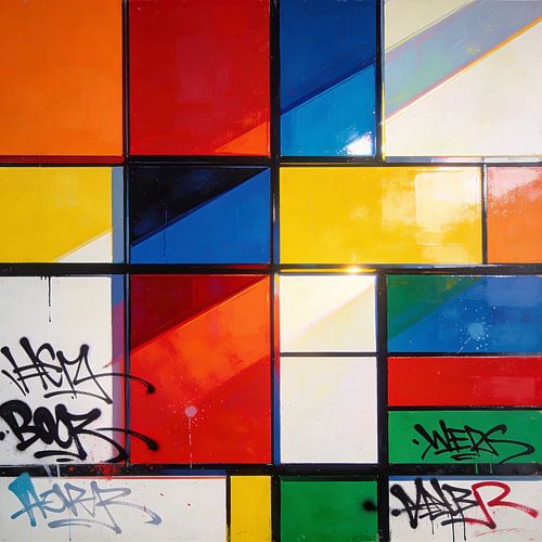 Composition chromatique — Un art abstrait tout en équilibre