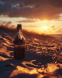 Dekoration am Strand