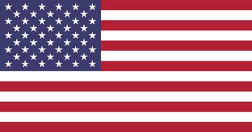 Die US Flagge der USA von de-nue-pic