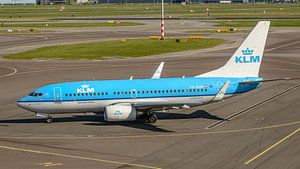 KLM Boeing 737-700 Passagierflugzeug.