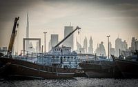 Skyline van Dubai van Michiel van den Bos thumbnail