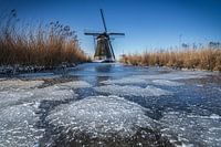 Winter in Kinderdijk