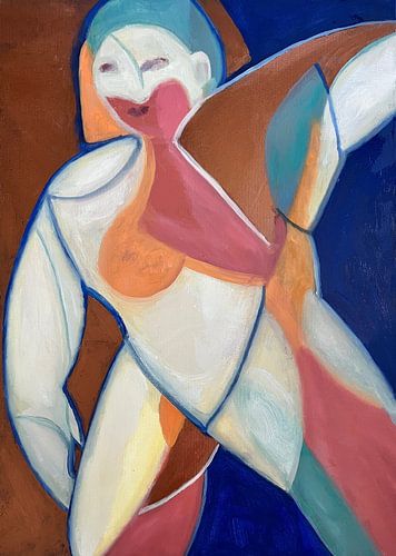 Tangerine Twist van Helia Tayebi Art