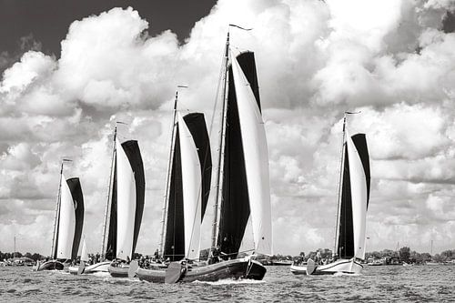 Ruime wind op Sneekermeer