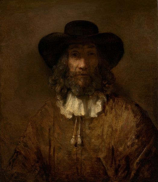 Mann mit einem Bart, Stil von Rembrandt von Rembrandt van Rijn