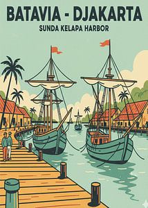 Sunda Kelapa Hafen Batavia Djakarta