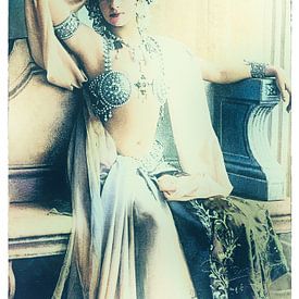 Mata Hari in her dancewear circa 1905 by Patricia Hofmeester