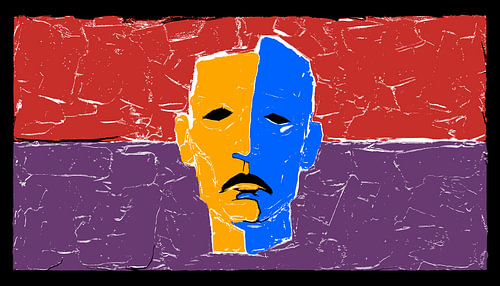 Emotional Maze: Labyrinth of Feeling and Inner Reflection