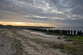 Landscape at Moddergat by Willie Kamminga