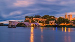 Ein Abend in Avignon, Frankreich